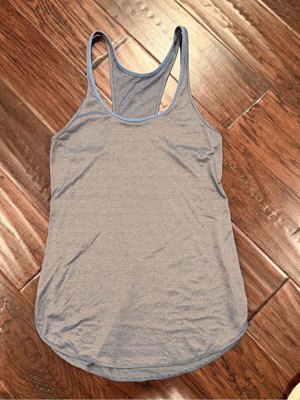 lululemon athletica Heathered Gray Racerback Tank